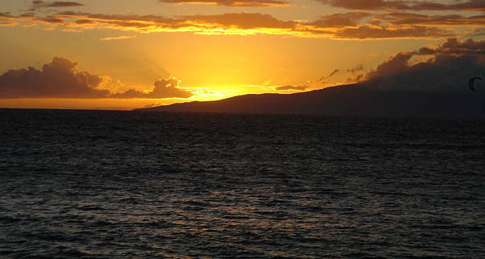 A Sunset in Maui